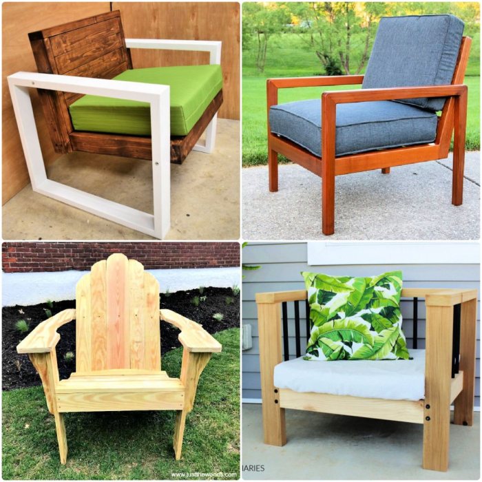 Diy wood chair