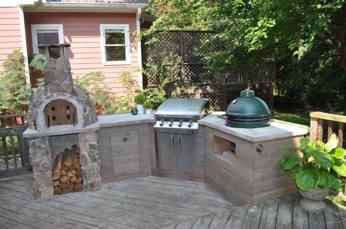 Outdoor kitchen ideas diy