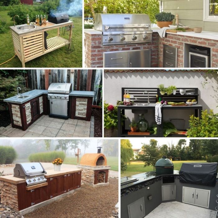 Diy outdoor kitchen designs